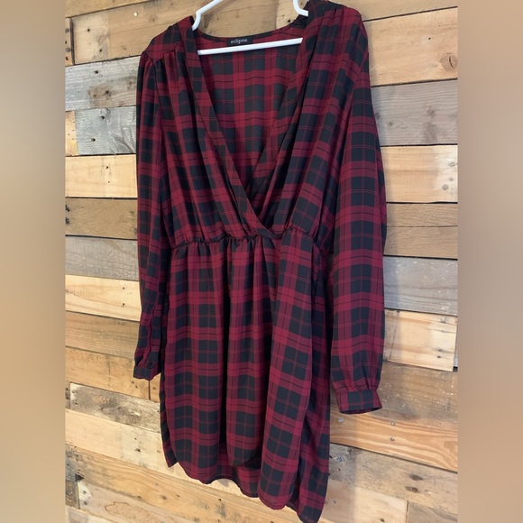 Plaid dress / Eclipse / M - Picture 3 of 10